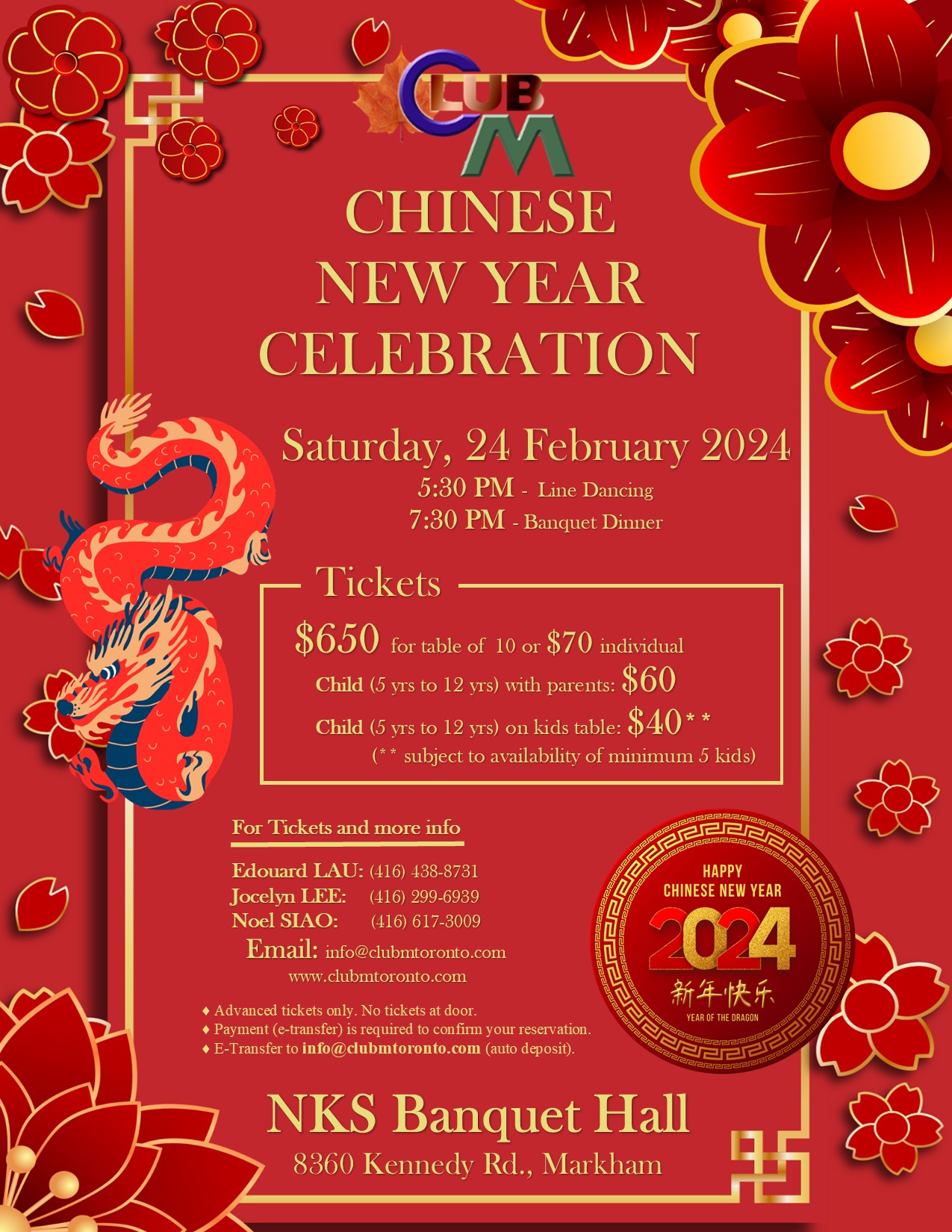 2024 Club M Chinese New Year Celebration